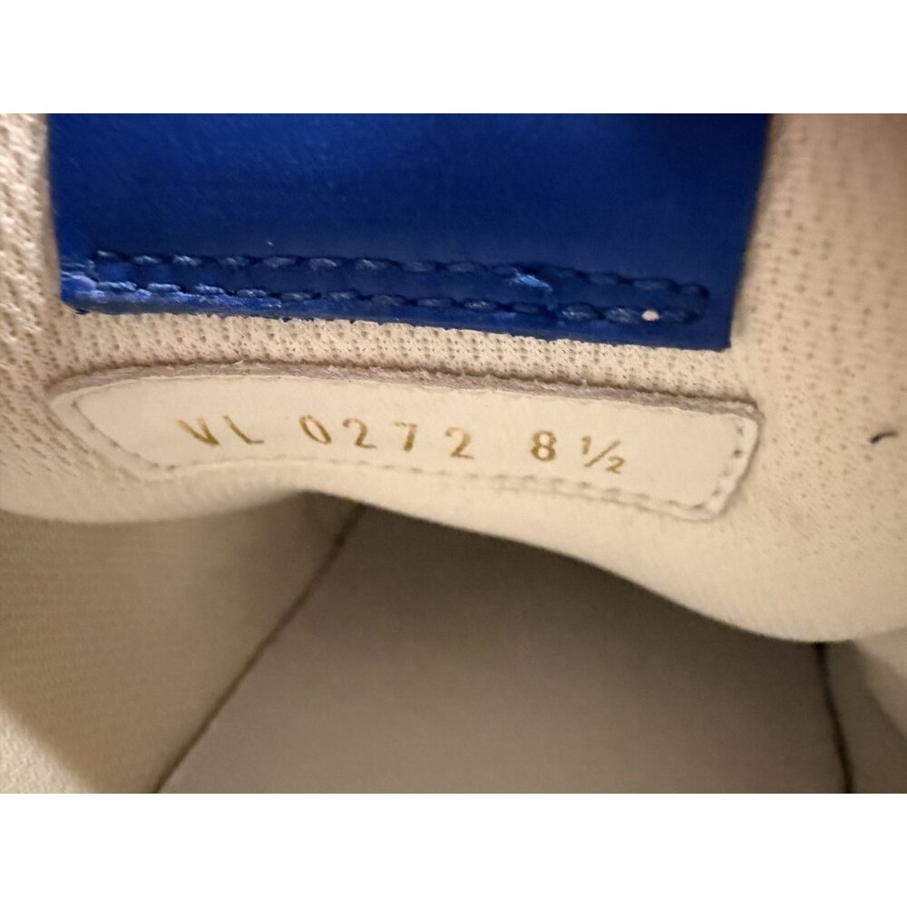 Louis Vuitton Mens Blue & White #54 Sneakers Size 8.5 - Picture 3 of 9